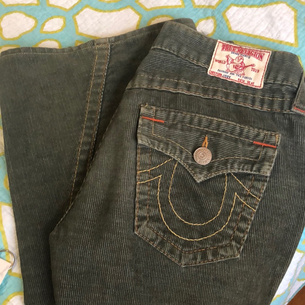 True Religion Corduroy Pants